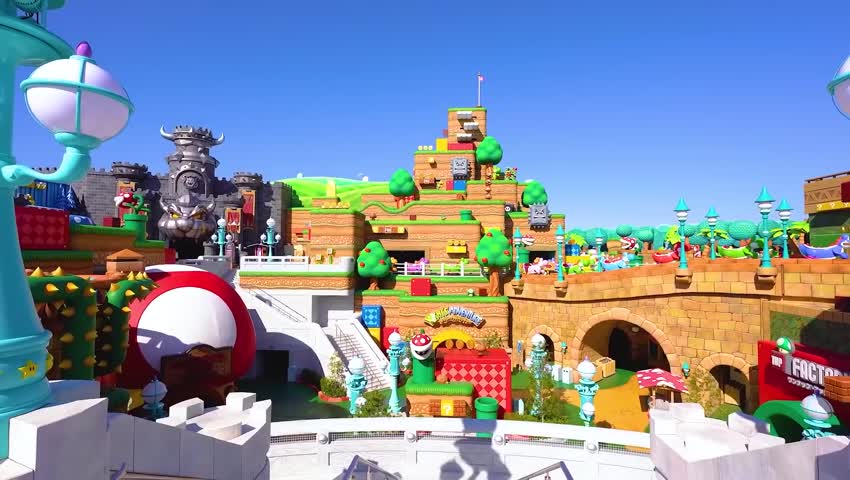 Super Nintendo World - Nintendo Theme Park Reveal Trailer - The Tech Game