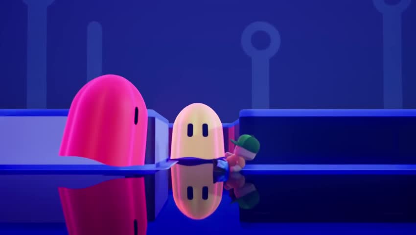 Stumble Guys x Pac-Man - The Tech Game